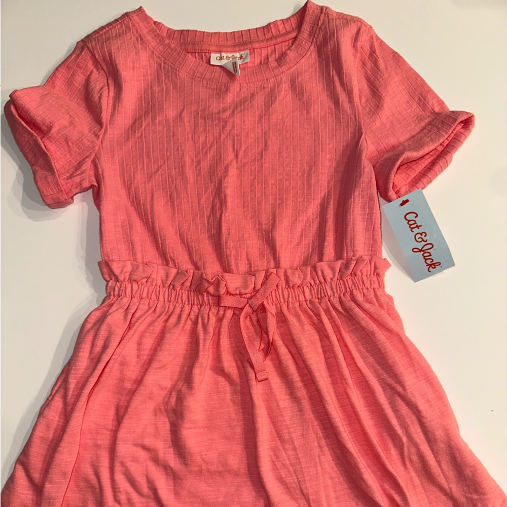 Cat & Jack Pink Elastic Waist Dress